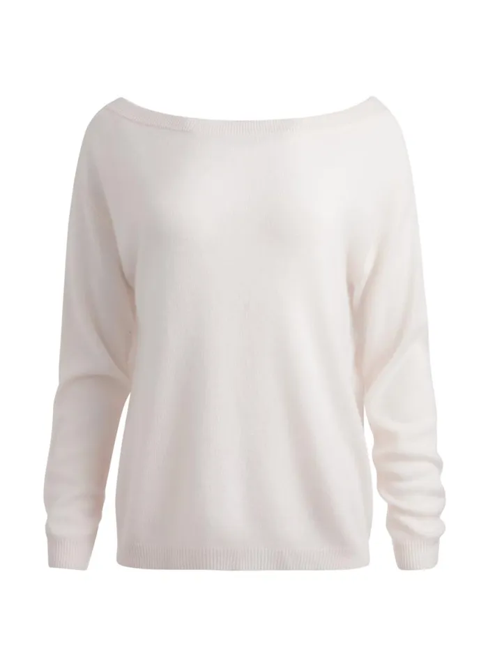 Alice Olivia MARG CASHMERE SLOUCHY PULLOVER Avocado Women Sweaters