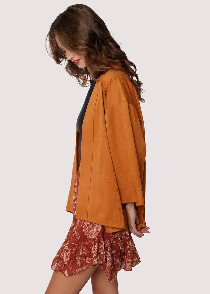 Amore Cardigan Jacket Caramel Women Lost Wander Outerwear