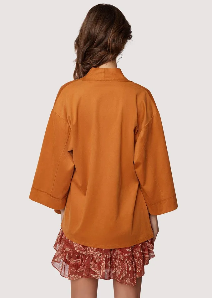 Amore Cardigan Jacket Caramel Women Lost Wander Outerwear