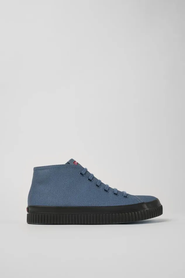 Ankle Boots Men Camper Peu Roda Gray Recycled Cotton Sneakers Ankle Boots Men Camper Peu Roda Gray Recycled Cotton Sneakers