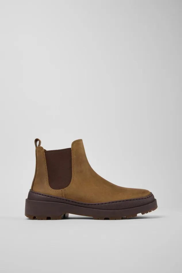 Ankle Boots Women Camper Brutus Trek MICHELIN Brown Nubuck Ankle Boots Ankle Boots Women Camper Brutus Trek MICHELIN Brown Nubuck Ankle Boots