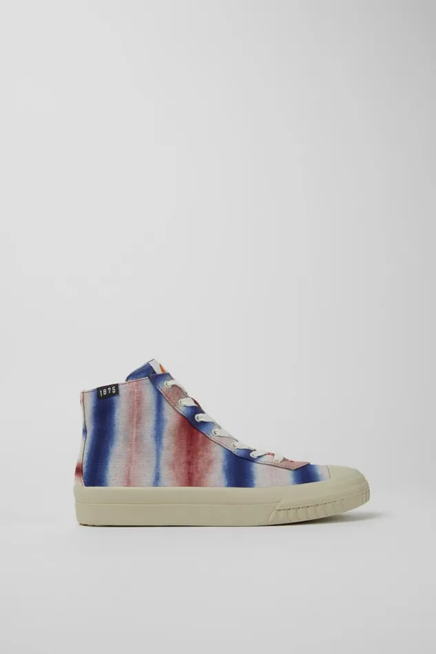 Ankle Boots Women Camper Camper X EFI Multicolored Organic Cotton Sneakers