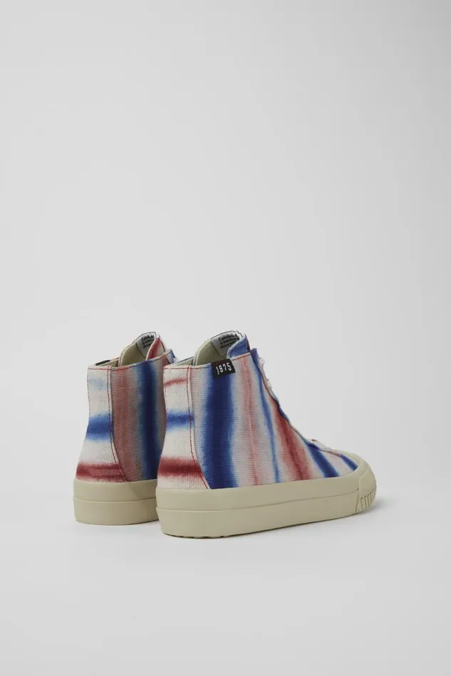Ankle Boots Women Camper Camper X EFI Multicolored Organic Cotton Sneakers