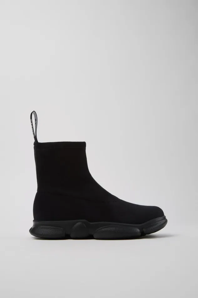 Ankle Boots Women Camper Karst Black TENCEL Lyocell Mid Boots