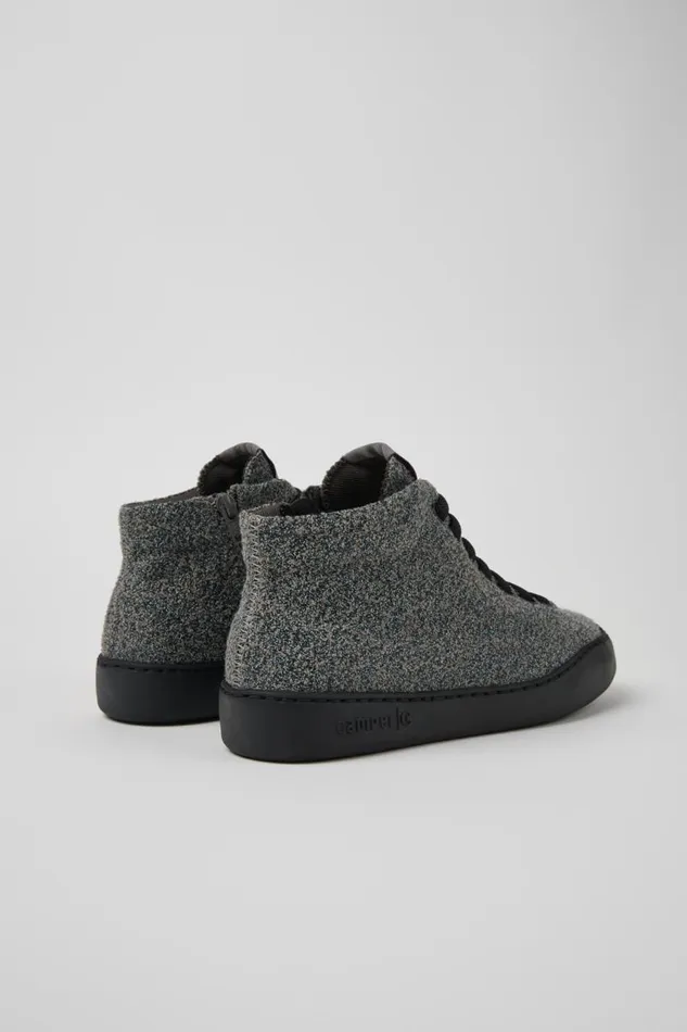 Ankle Boots Women Camper Peu Touring Gray Textile Ankle Boots