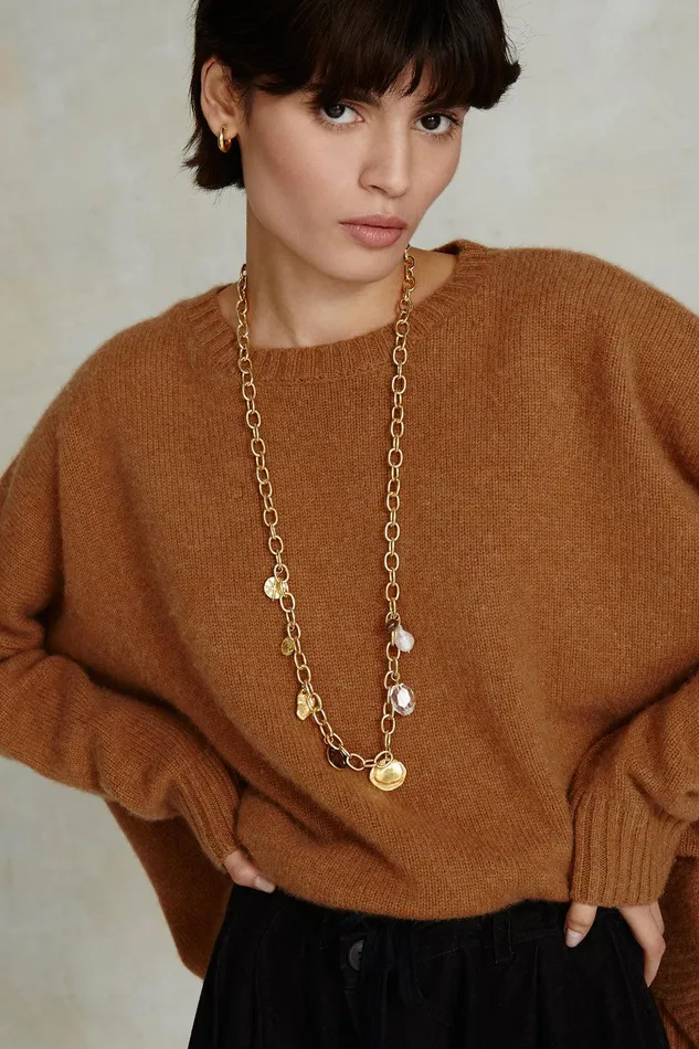 Anya Necklace Gold Mix Women Chan Luu Necklaces