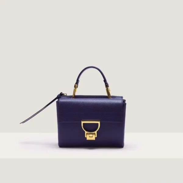 Arlettis Small Royal Blue Women Coccinelle Top Handle Bag