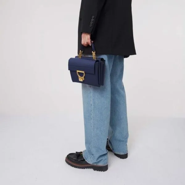 Arlettis Small Royal Blue Women Coccinelle Top Handle Bag Arlettis Small Royal Blue Women Coccinelle Top Handle Bag