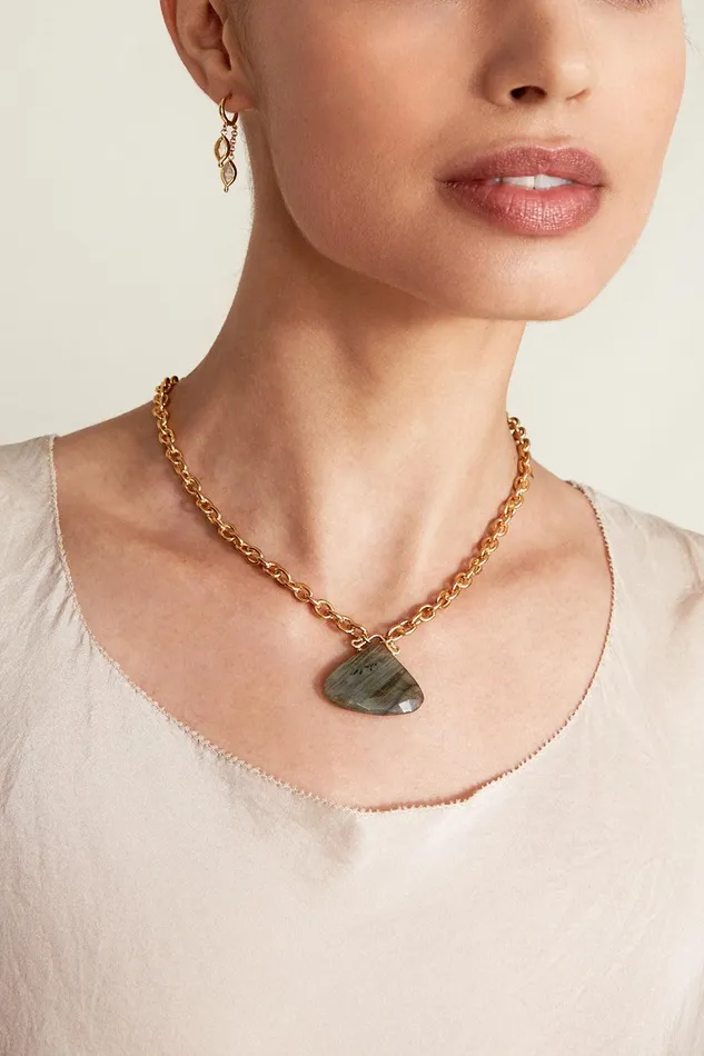 Augustine Necklace Labradorite Women Chan Luu Necklaces