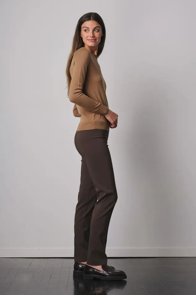 Avenue Montaigne BILLY Signature Dark Green Women Pants Avenue Montaigne BILLY Signature Dark Green Women Pants