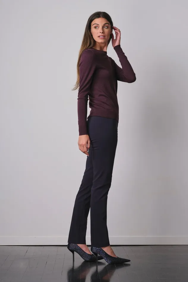 Avenue Montaigne BILLY Signature Navy Women Pants Avenue Montaigne BILLY Signature Navy Women Pants