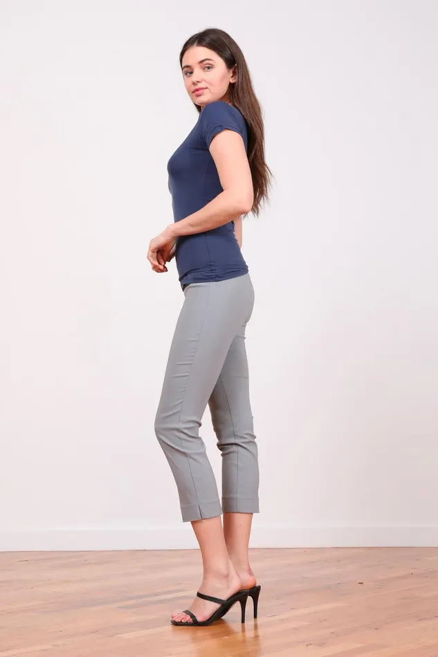 Avenue Montaigne BRIGITTE Signature Light Grey Women Pants Avenue Montaigne BRIGITTE Signature Light Grey Women Pants
