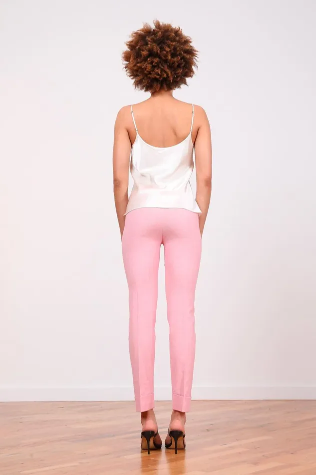Avenue Montaigne FRANCO Screen Red Women Pants