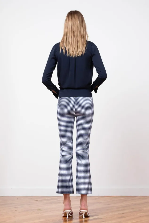 Avenue Montaigne LEO Check Sailor Women Pants Avenue Montaigne LEO Check Sailor Women Pants