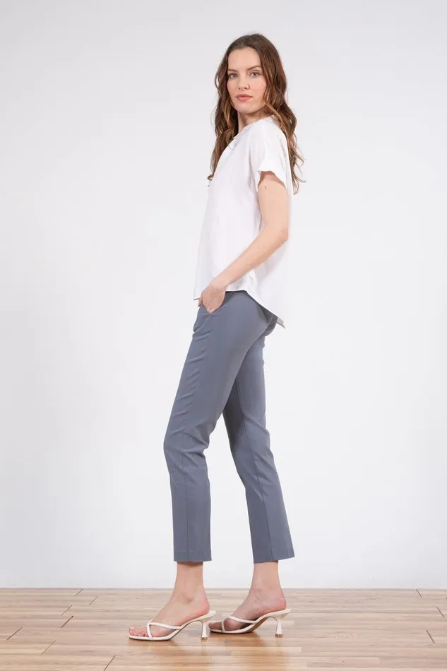 Avenue Montaigne LULU Signature Slate Women Pants Avenue Montaigne LULU Signature Slate Women Pants