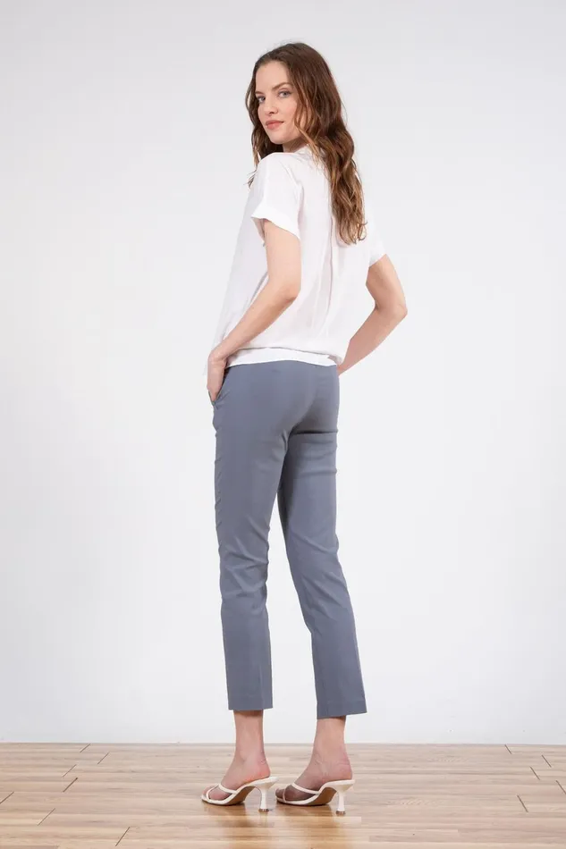 Avenue Montaigne LULU Signature Slate Women Pants Avenue Montaigne LULU Signature Slate Women Pants