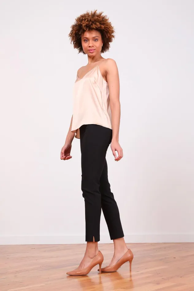Avenue Montaigne PARS Signature Black Women Pants Avenue Montaigne PARS Signature Black Women Pants