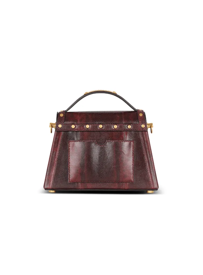 BBuzz Dynasty Karung Leather Bag Red Women Balmain Handbags