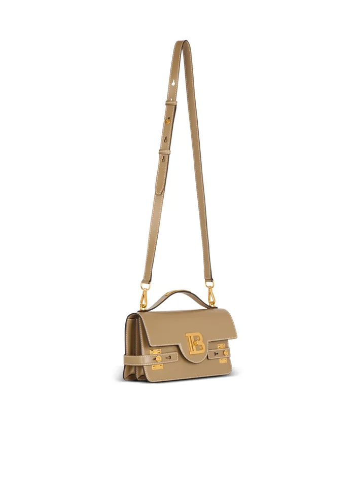 BBuzz Shoulder 24 Calfskin Bag Brown Women Balmain Handbags