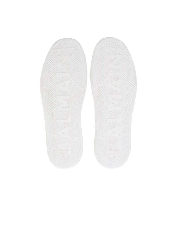 BCourt Trainers In Calfskin Black Women Balmain Sneakers