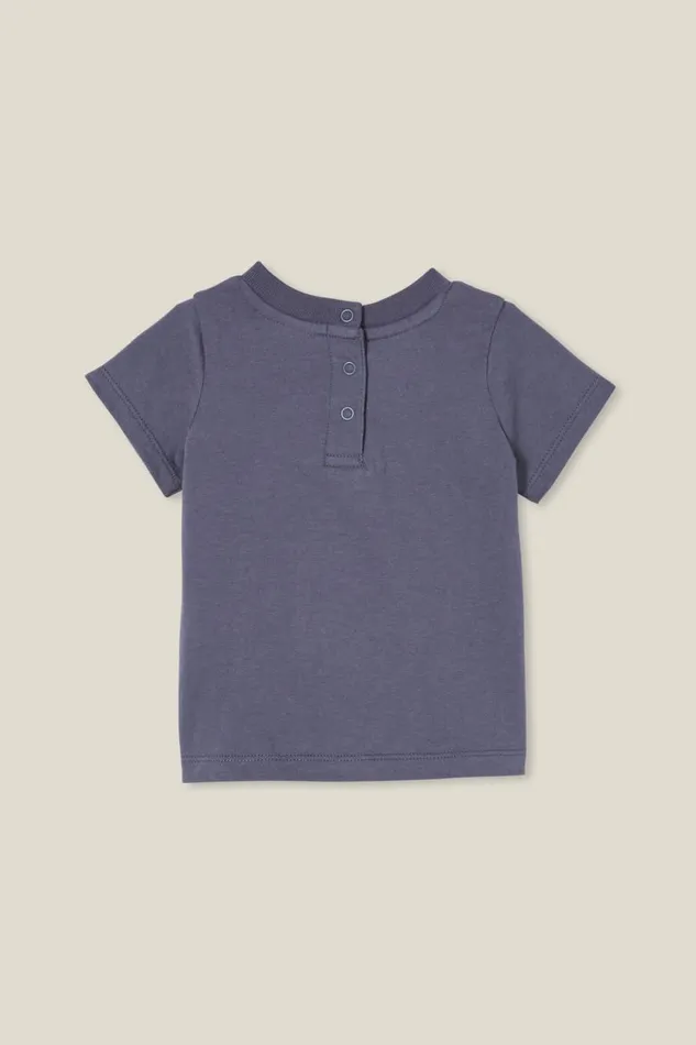 Baby Tops Jackets and Sweaters Cotton On Jamie Short Sleeve TeeLicense Lcn Mt Vintage Navyfleetwood Mac