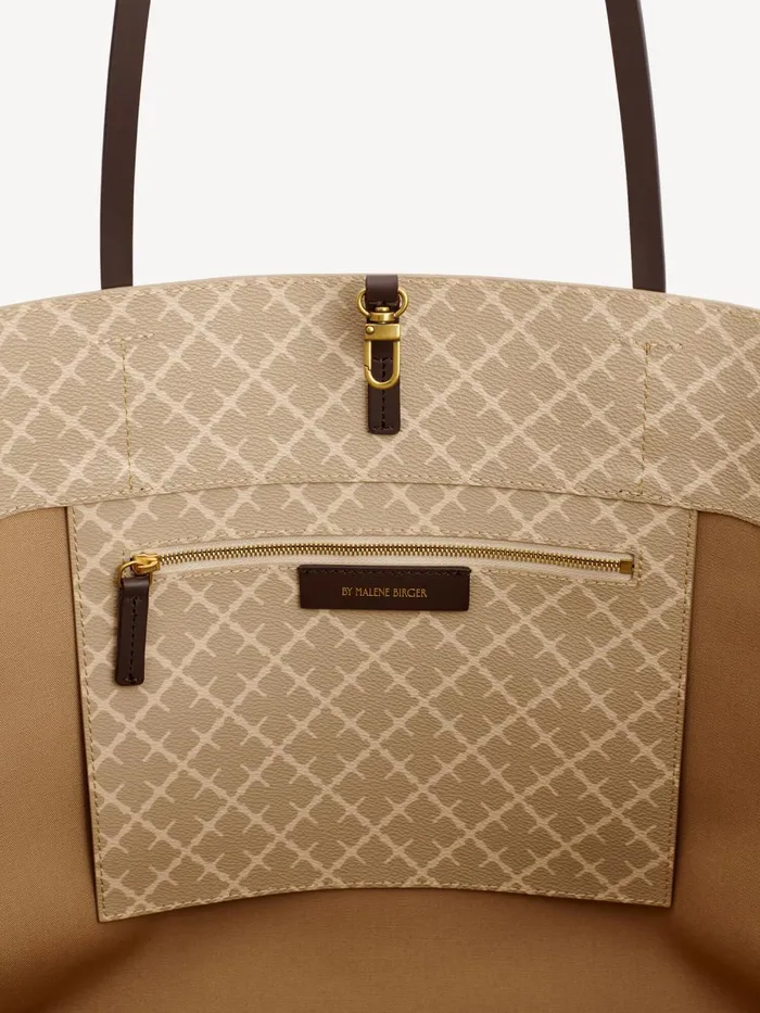 Bags Women By Malene Birger Abi Printed Tote Bag Feather