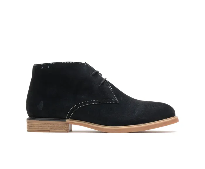 Bailey Chukka Boot Black Suede Women Boots Hush Puppies