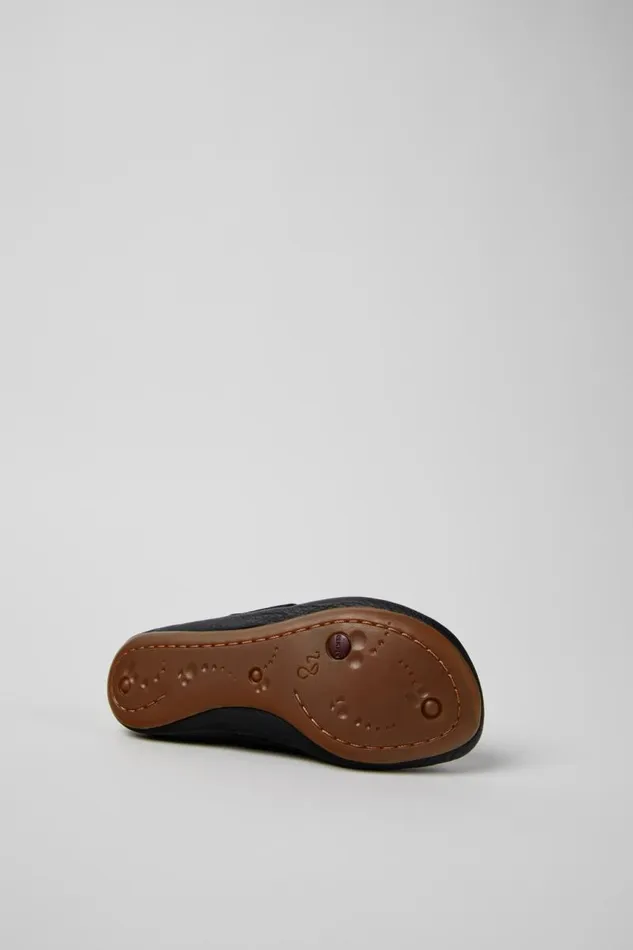 Ballerinas Kids Camper Right Black Leather Ballerina