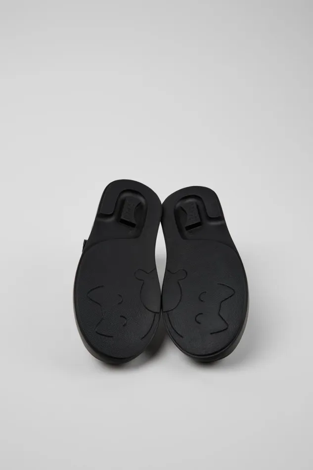 Ballerinas Kids Camper Twins Black Leather Mary Jane Shoes Ballerinas Kids Camper Twins Black Leather Mary Jane Shoes