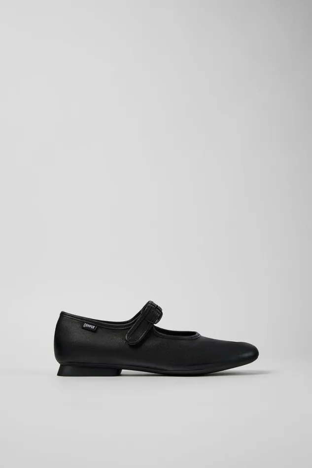 Ballerinas Women Camper Casi Myra Black Leather Shoe Ballerinas Women Camper Casi Myra Black Leather Shoe