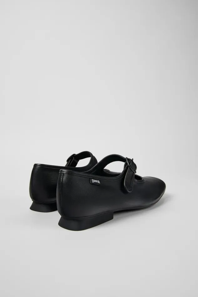 Ballerinas Women Camper Casi Myra Black Leather Shoe Ballerinas Women Camper Casi Myra Black Leather Shoe