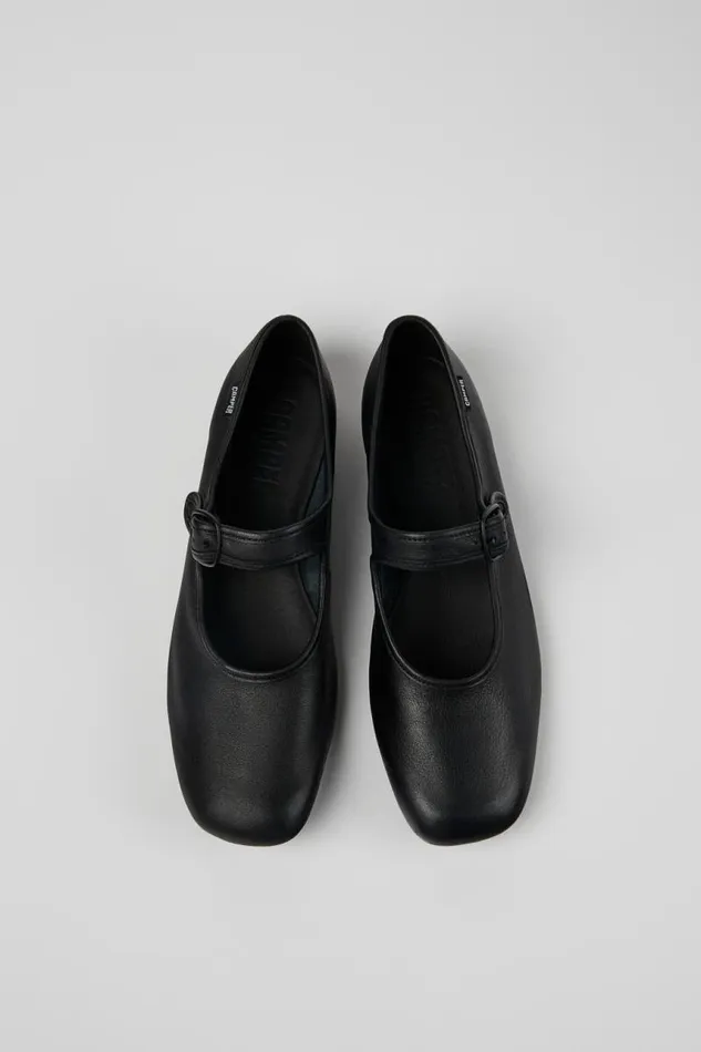 Ballerinas Women Camper Casi Myra Black Leather Shoe Ballerinas Women Camper Casi Myra Black Leather Shoe