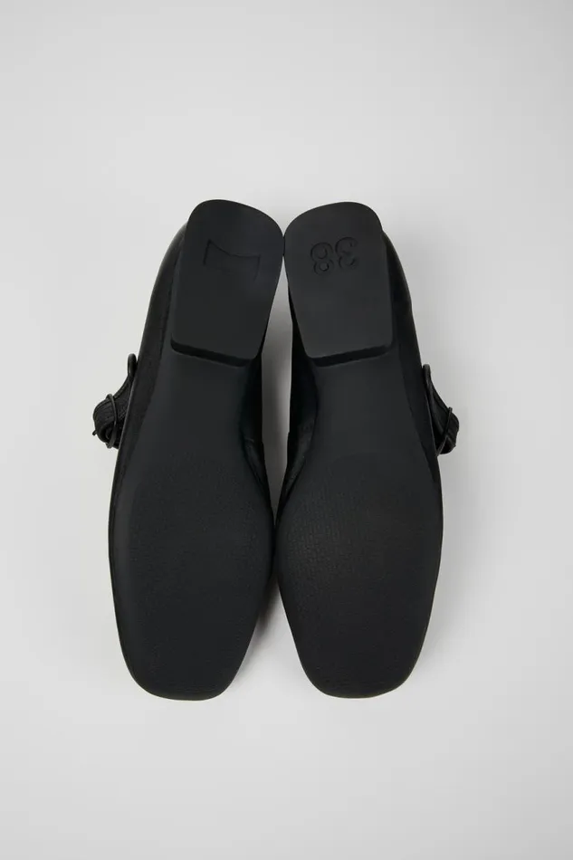 Ballerinas Women Camper Casi Myra Black Leather Shoe Ballerinas Women Camper Casi Myra Black Leather Shoe