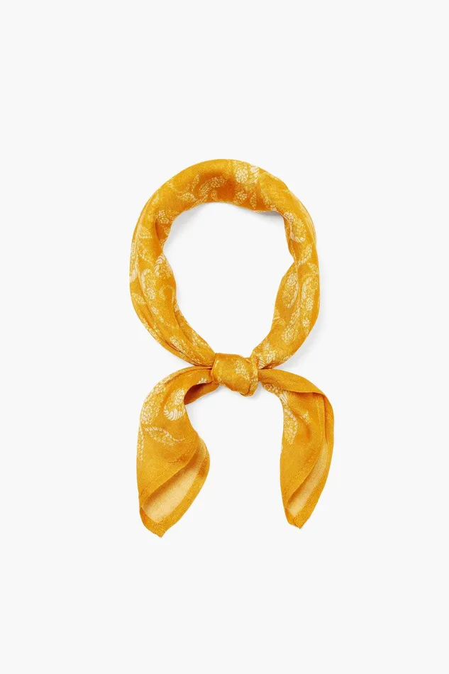 Bandana Marigold Paisley Women Chan Luu Bandanas