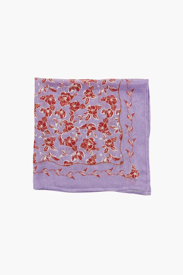 Bandana Violet Cassia Floral Women Chan Luu Bandanas