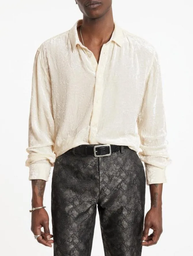 BATIK SHIRT Black Clothing John Varvatos Shirts