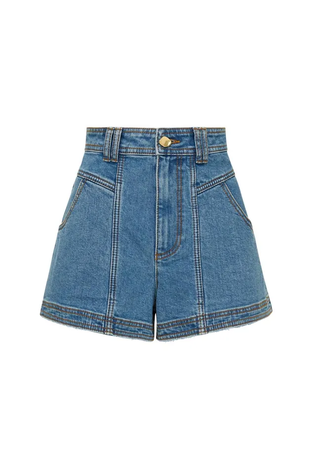 Belmond Denim Short 90039s Wash Women Aje Shorts