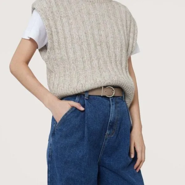 Beth Warm Taupe Women Coccinelle Belts
