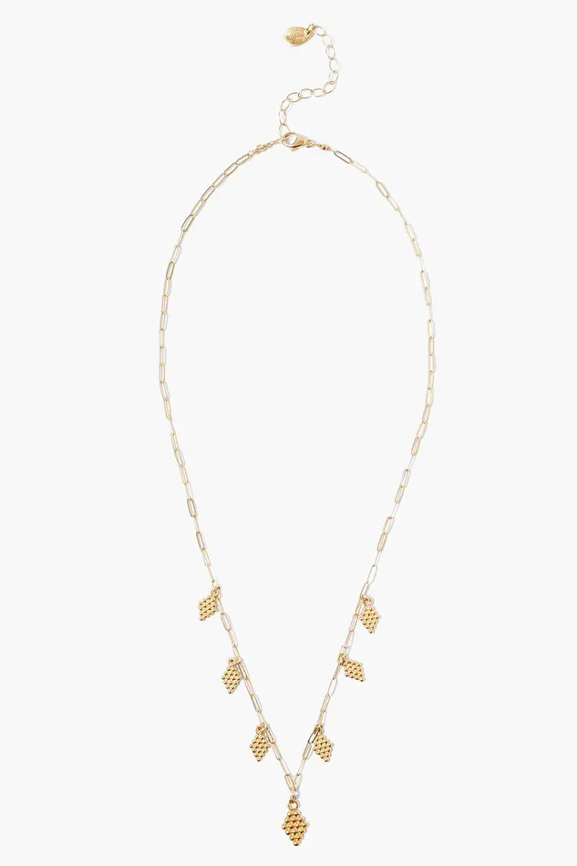 Bijou Charm Necklace Yellow Gold Women Chan Luu Necklaces