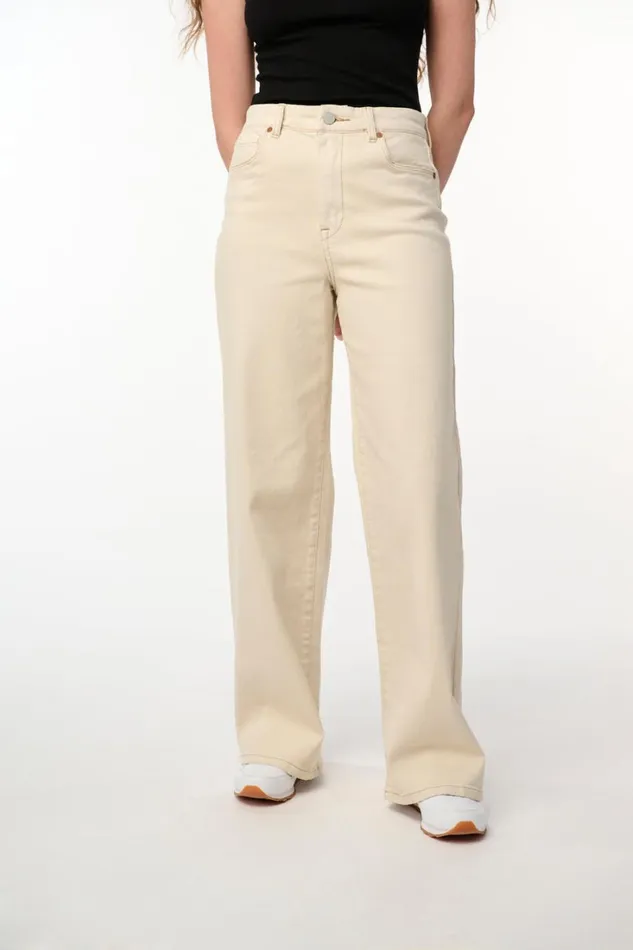 BLANK NYC Pants The Franklin In Vanilla Shake Pant 8211 Women