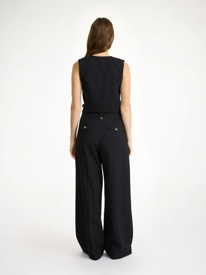 Blazers Women By Malene Birger Talime Waistcoat Black Blazers Women By Malene Birger Talime Waistcoat Black