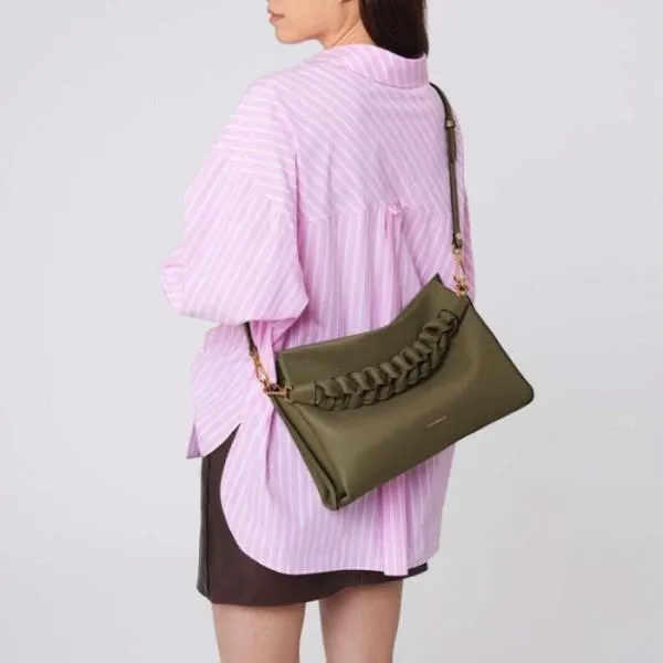 Boheme Medium Laurgrfondbr Women Coccinelle Shoulder Bags