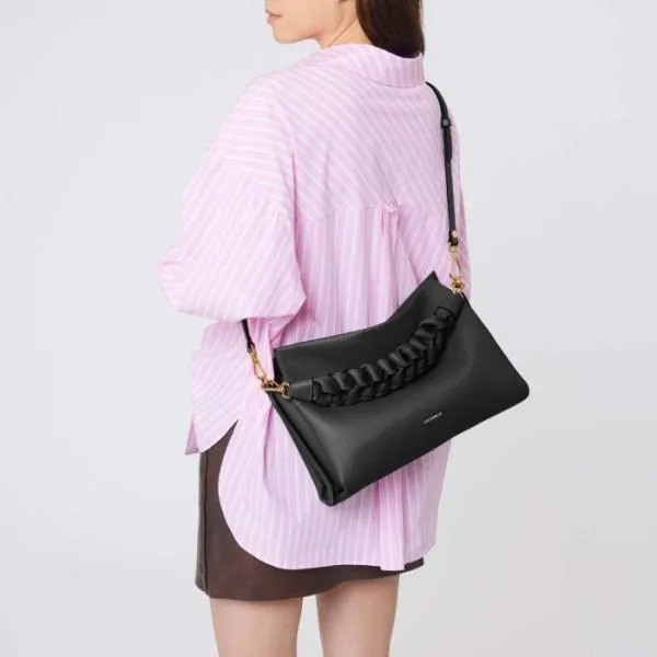 Boheme Medium Noircuir Women Coccinelle Shoulder Bags
