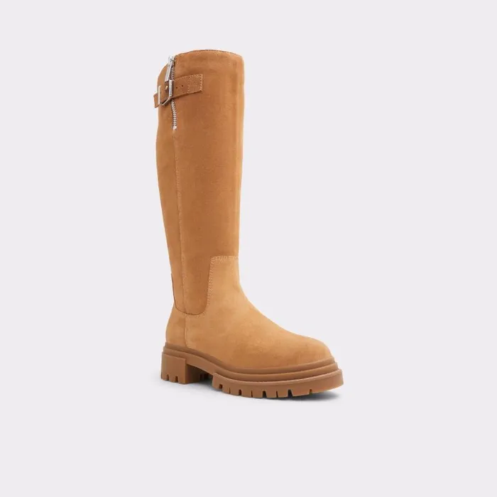 Boots Women ALDO Sometta KneeHigh Boot 8211 Brown