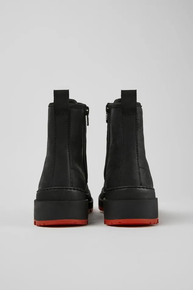 Boots Women Camper Brutus Trek MICHELIN Black Nubuck Ankle Boots Boots Women Camper Brutus Trek MICHELIN Black Nubuck Ankle Boots