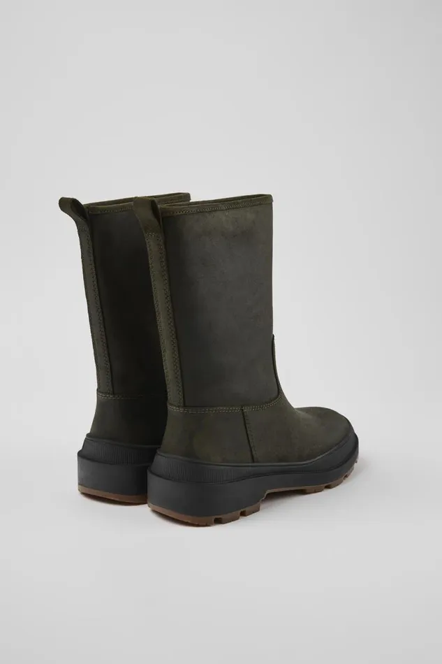 Boots Women Camper Brutus Trek MICHELIN Green Nubuck Boots Boots Women Camper Brutus Trek MICHELIN Green Nubuck Boots