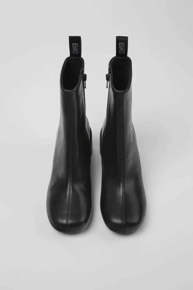 Boots Women Camper Niki Black Leather Boots Boots Women Camper Niki Black Leather Boots