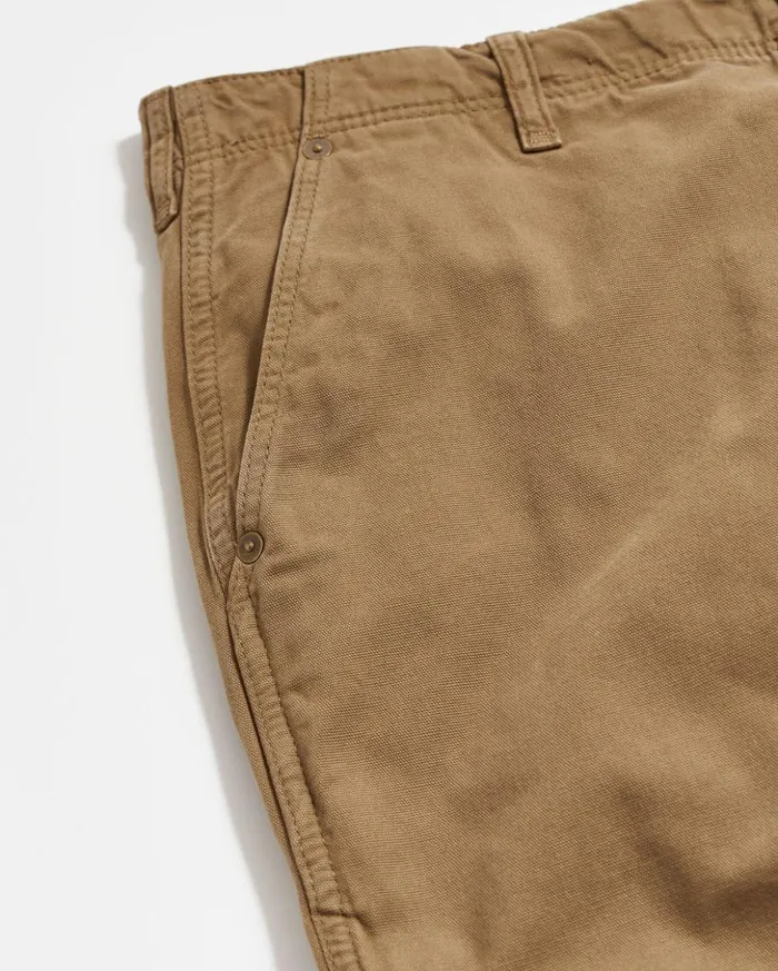 Bottoms Men Billy Reid Canvas Chino Pant Moss Green