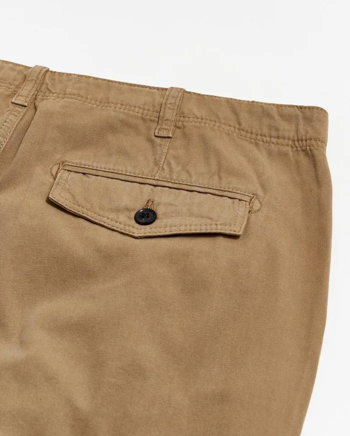 Bottoms Men Billy Reid Canvas Chino Pant Moss Green