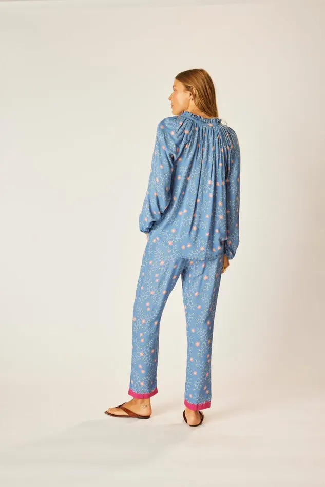 Bottoms Shop Natalie Martin BIANCA PANT Pinwheel Denim